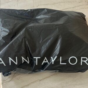 Ann Taylor Elegant Black Bag
